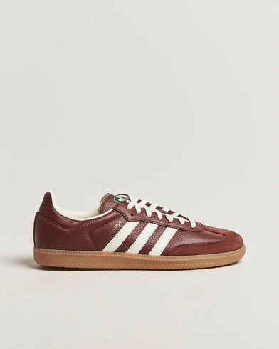 adidas Originals Samba OG Sneaker Fox Brown/Off White – Röd