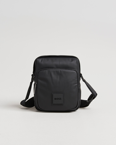 BOSS BLACK Oryo Pouch Zip Bag Black – Svart