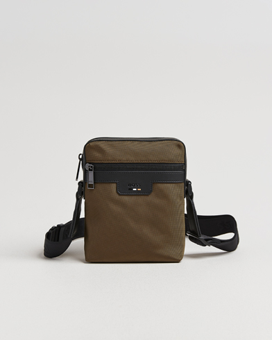 BOSS BLACK Ray Pouch Zip Bag Open Green – Grön