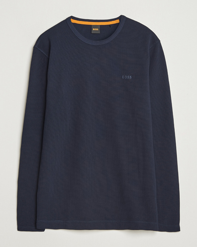 BOSS ORANGE Tempesto Sweater Dark Blue – Blå