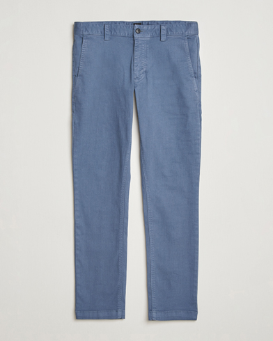 BOSS ORANGE Cotton Chino Open Blue – Blå