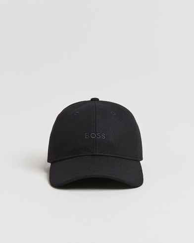 BOSS ORANGE Derrel Wool Cap Black – Svart