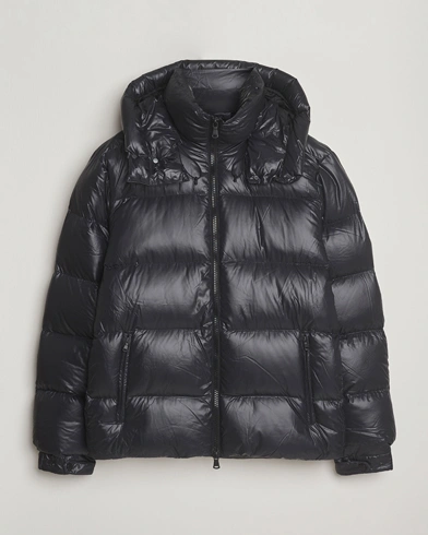 J.Lindeberg Creek Down Hooded Jacket Black – Svart