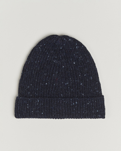 Samsøe Samsøe Nataniel Donegal Beanie Salute Navy – Blå