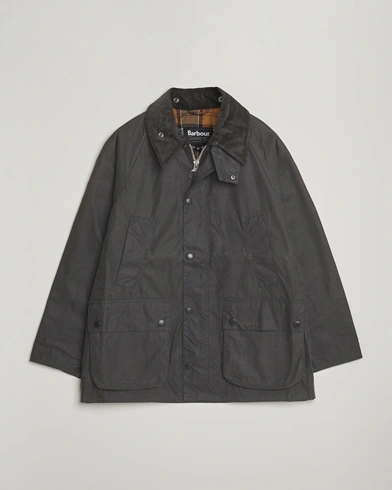 Barbour Heritage Oversize Bedale Wax Jacket Grey – Grå