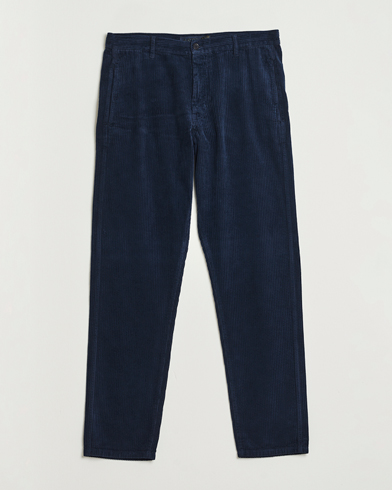 Aspesi Corduroy Pants Navy – Blå