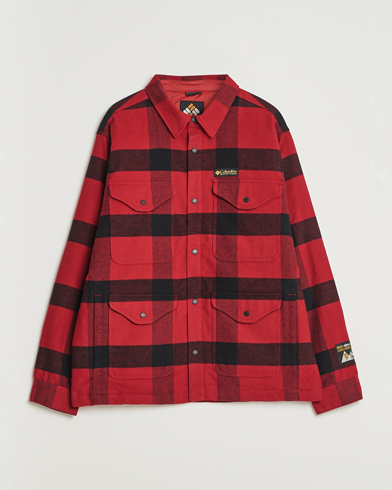 Columbia High Cascades Shirt Jacket Red – Röd