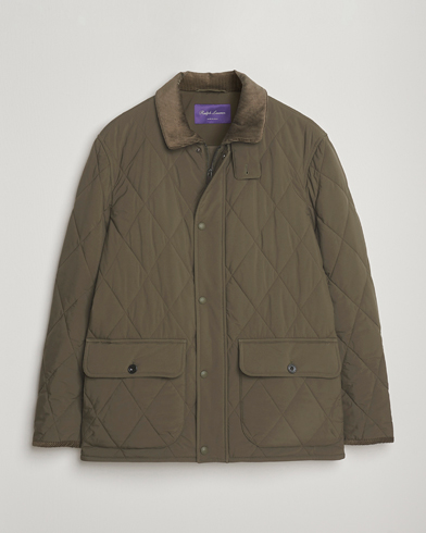 Ralph Lauren Purple Label Carleton Jacket Olive – Grön