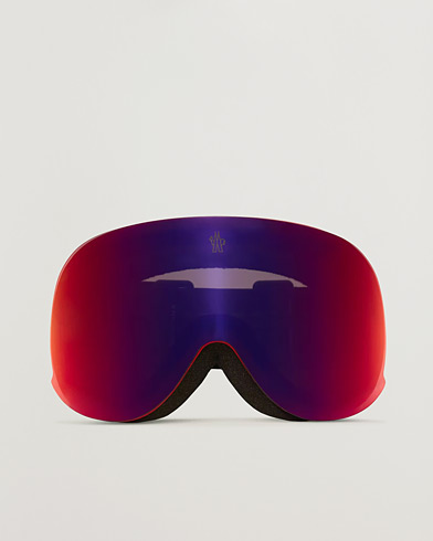 Moncler Lunettes Snowflare Ski Goggles Black/Red – Svart