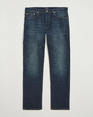 Polo Ralph Lauren Hampton Straight Fit Low Str Jeans Murphy Street – Blå