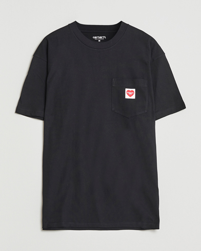 Carhartt WIP Pocket Heart T-Shirt Black – Svart