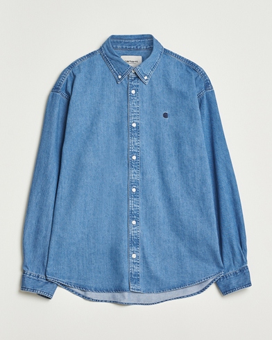 Carhartt WIP Lucas Denim Shirt Blue – Blå