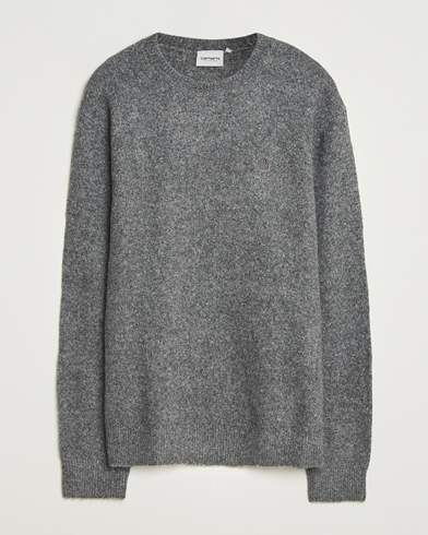 Carhartt WIP Curtis Sweater Tangled Graphite – Grå
