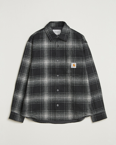 Carhartt WIP Brennan Padded Shirt Jacket Black – Svart