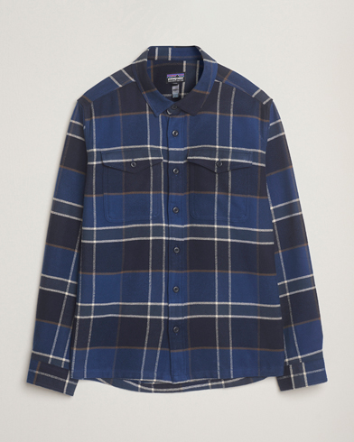 Patagonia Fjord Flannel Shirt Cycles – Blå