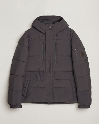 Save The Duck Alter Short Arctic Parka Brown Black – Svart