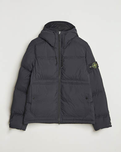 Stone Island Ripstop Cordura Padded Down Parka Black – Svart