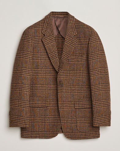 Kamakura Shirts Unconstructed Ivy Blazer Brown Glenplaid – Brun