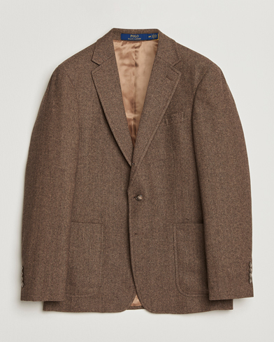 Polo Ralph Lauren Herringbone Single Breasted Sportcoat Brown/Tan – Brun