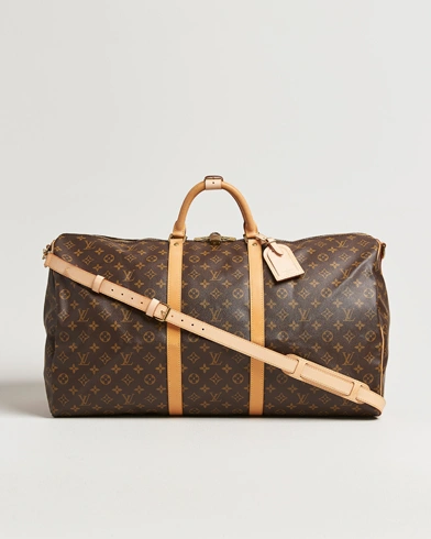 Louis Vuitton Pre-Owned Keepall Bandouliére 60 Monogram – Brun