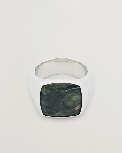 Tom Wood Cushion Ring Kambaba Silver – Silver