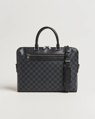 Louis Vuitton Pre-Owned Porte Documan Jules Damier Graphite