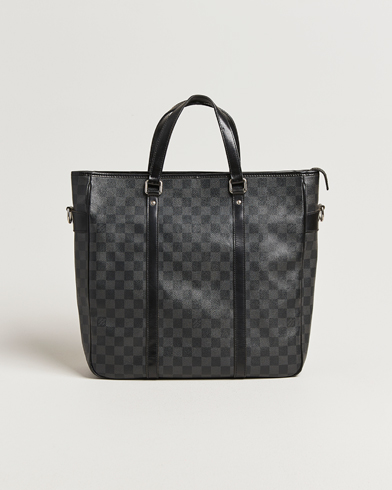 Louis Vuitton Pre-Owned Tadao Tote Bag Damier Graphite