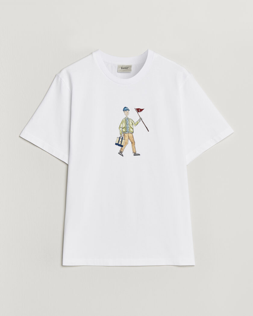 Forét Patrol T-Shirt White – Vit