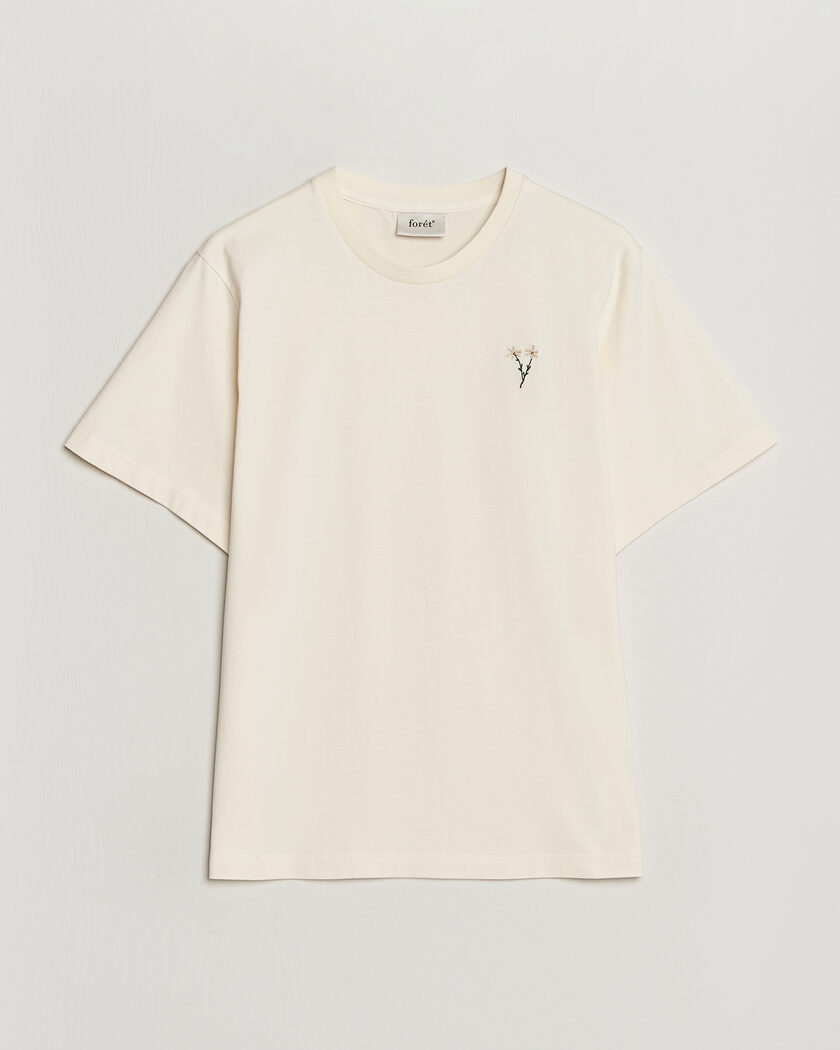 Forét Posy T-Shirt Cloud – Vit
