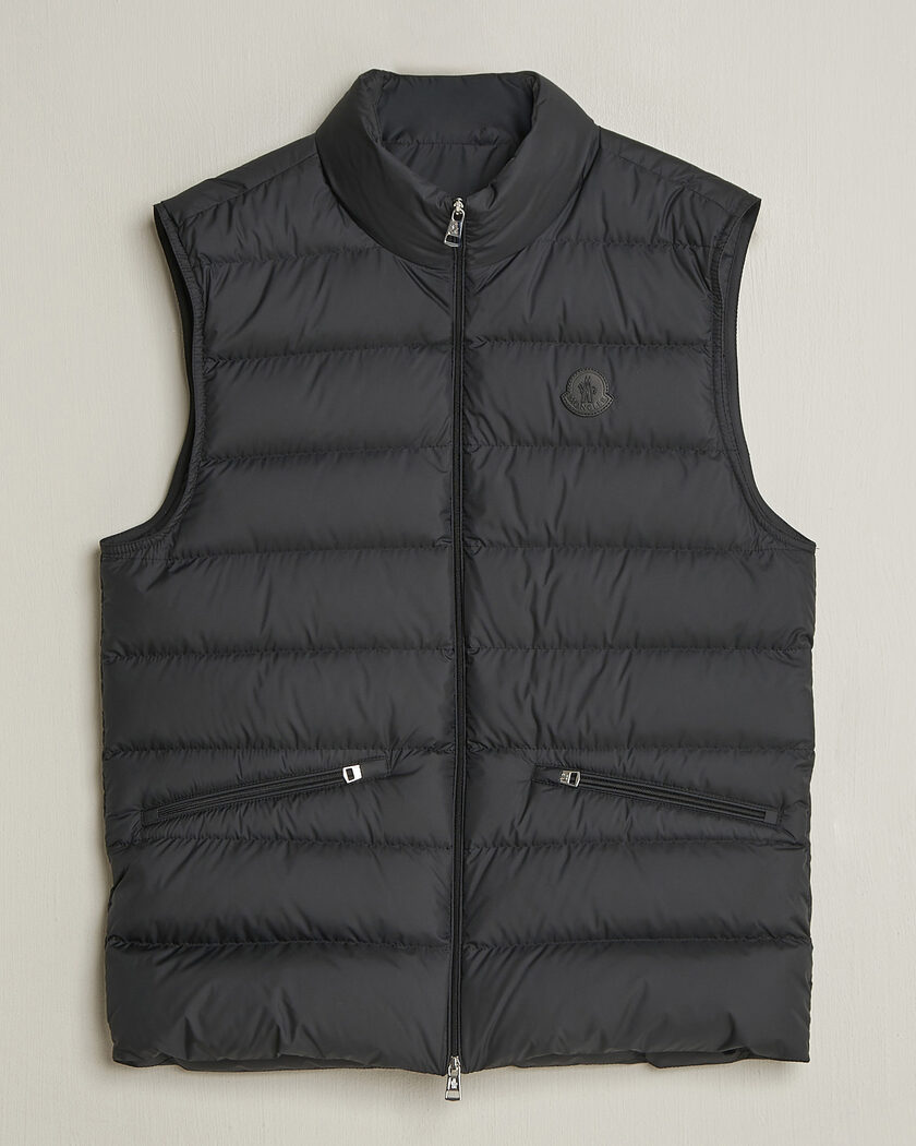 Moncler Lechtal Down Vest Black – Svart