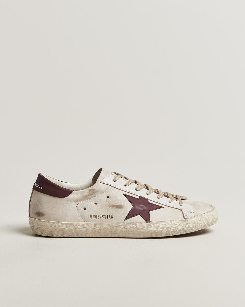Golden Goose Super-Star Sneakers White/Red – Vit