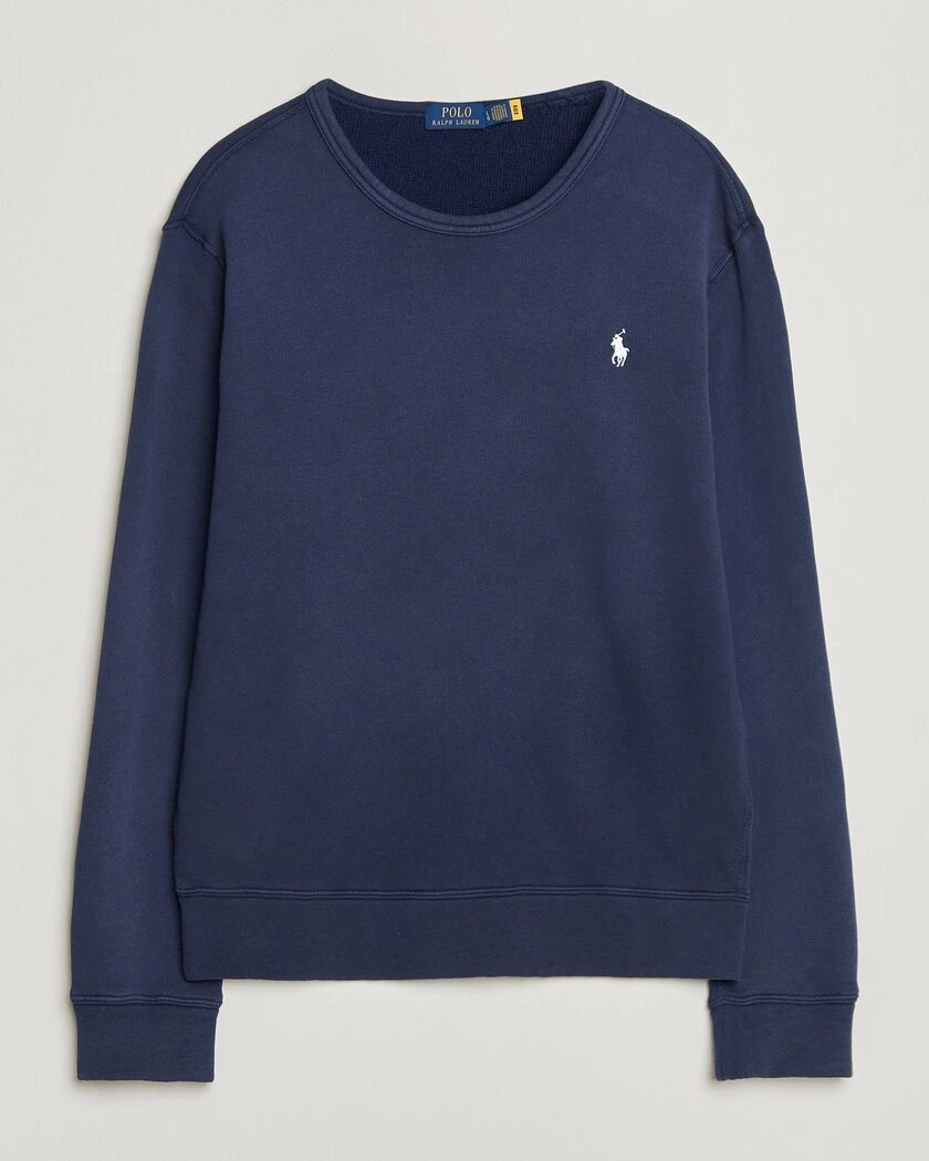 Polo Ralph Lauren Island Terry Sweatshirt Newport Navy – Blå