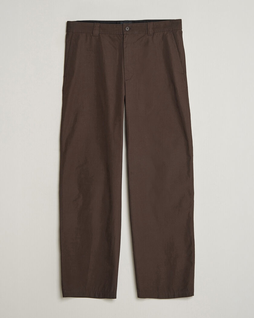 A.P.C. Dan Cotton Chinos Dark Brown – Brun