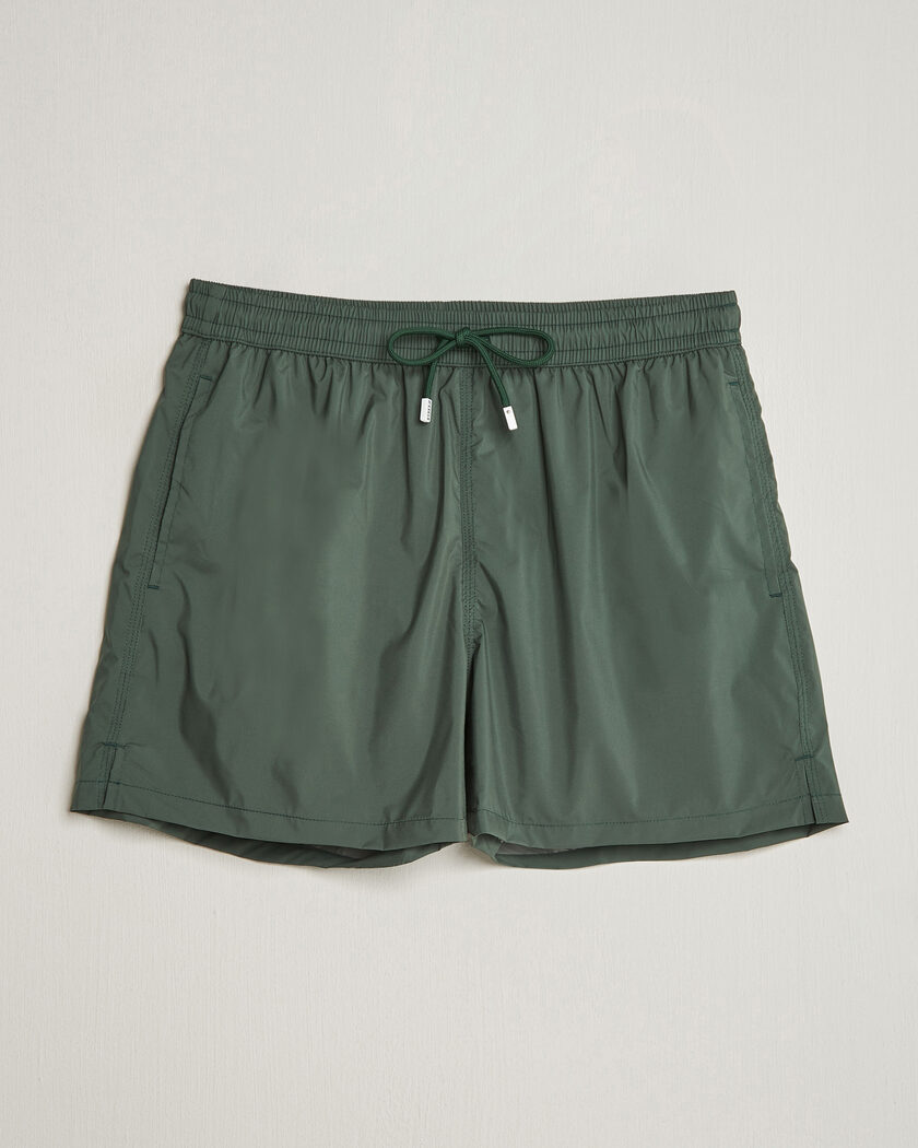 Fedeli Madeira Swim Trunk Dark Green – Grön