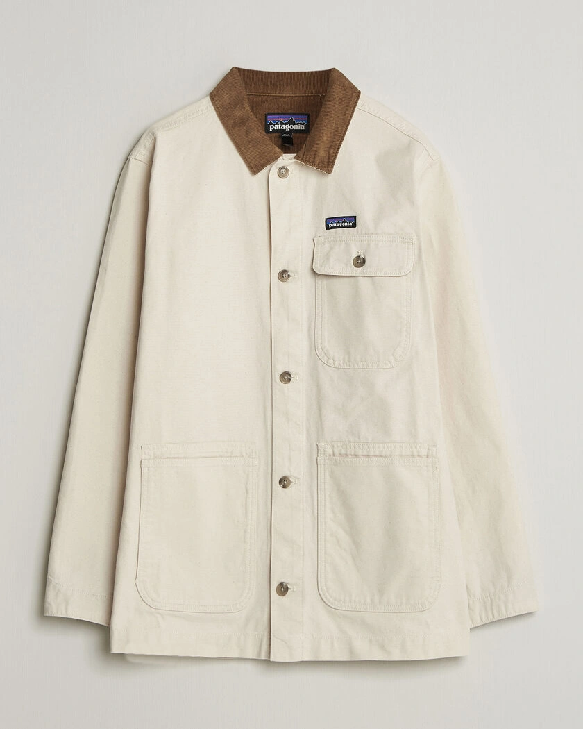 Patagonia Point Reyes Cotton Canvas Jacket Undyed Natural – Beige