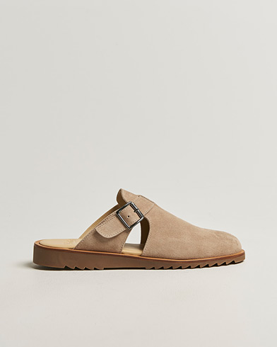 Paraboot Athenes Sandal Grey Suede – Grå