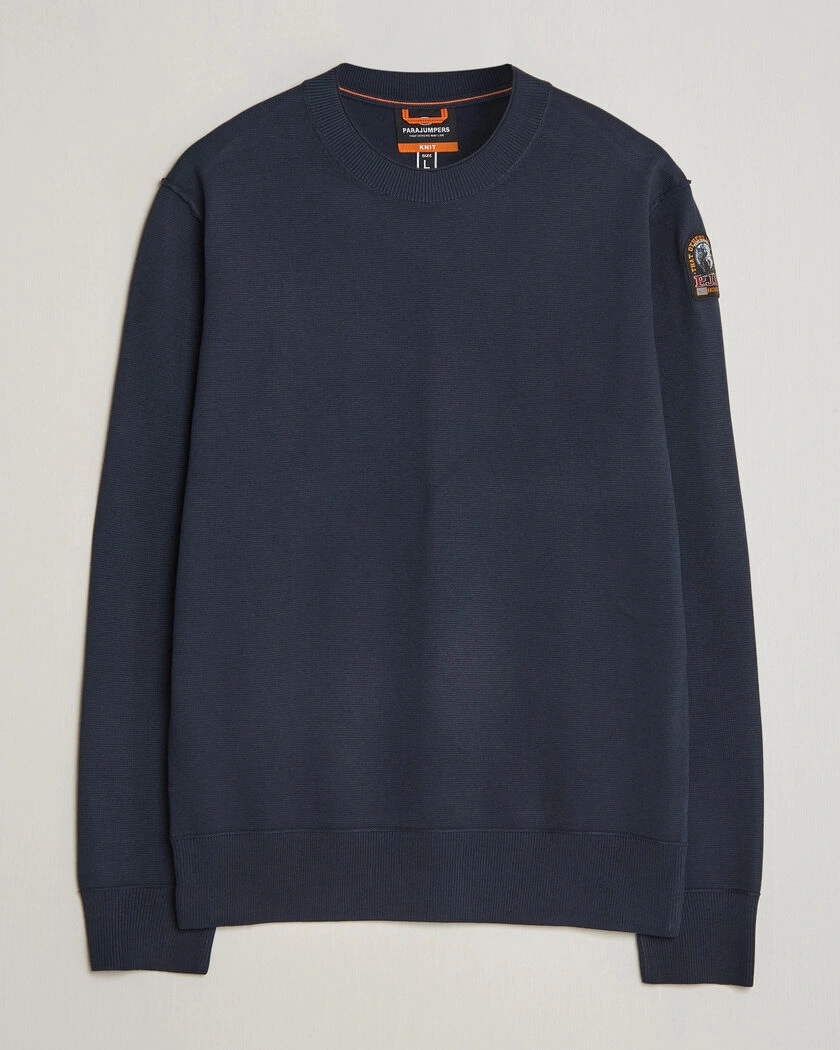 Parajumpers Basic Braw Knitted Sweater Navy – Blå