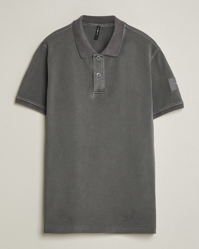 Sail Racing Wind Pigment Dyed Polo Frost Grey – Grå