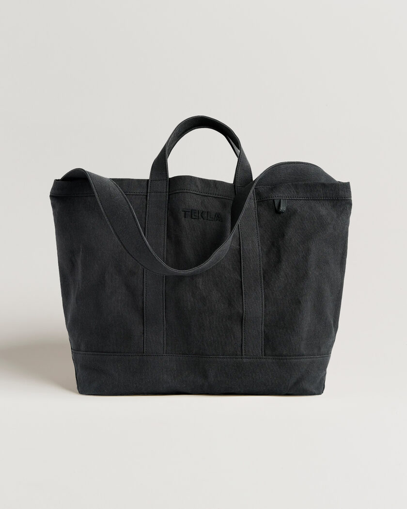 Tekla Beach Bag Black Sand – Svart