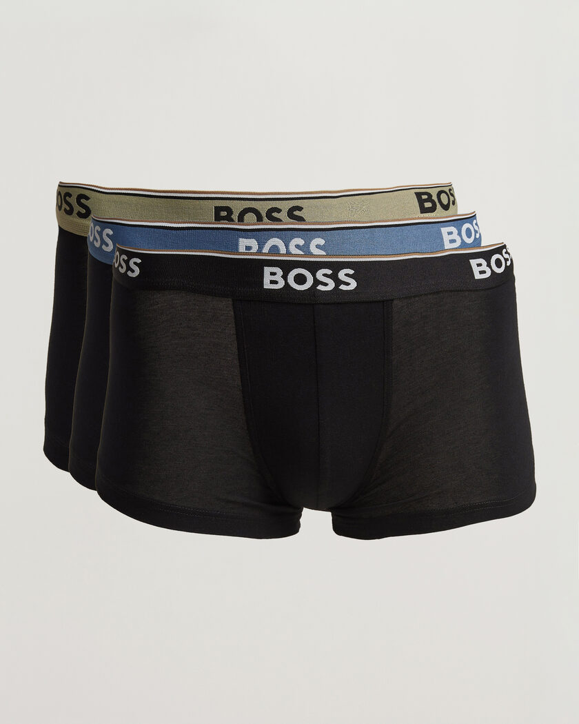 BOSS BLACK 3-Pack Trunk Black – Svart
