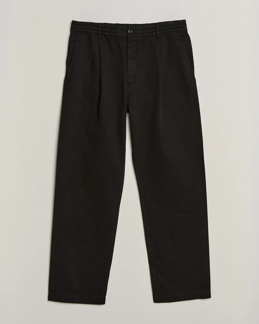 C.P. Company Cotton Gabardine Pants Black – Svart