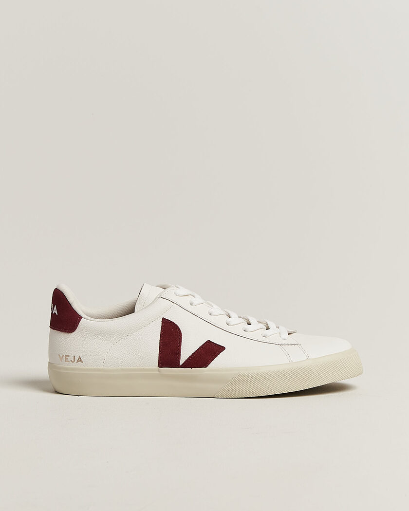 Veja Campo Sneaker White/Grenat – Vit