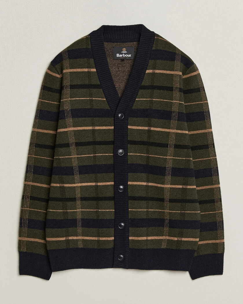 Barbour Lifestyle Kane Knitted Cardigan Navy – Blå