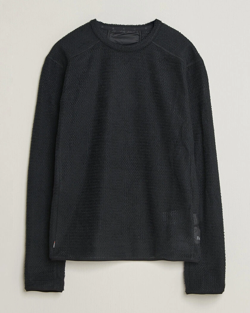 Haglöfs Vara Alpha Sweater True Black – Svart