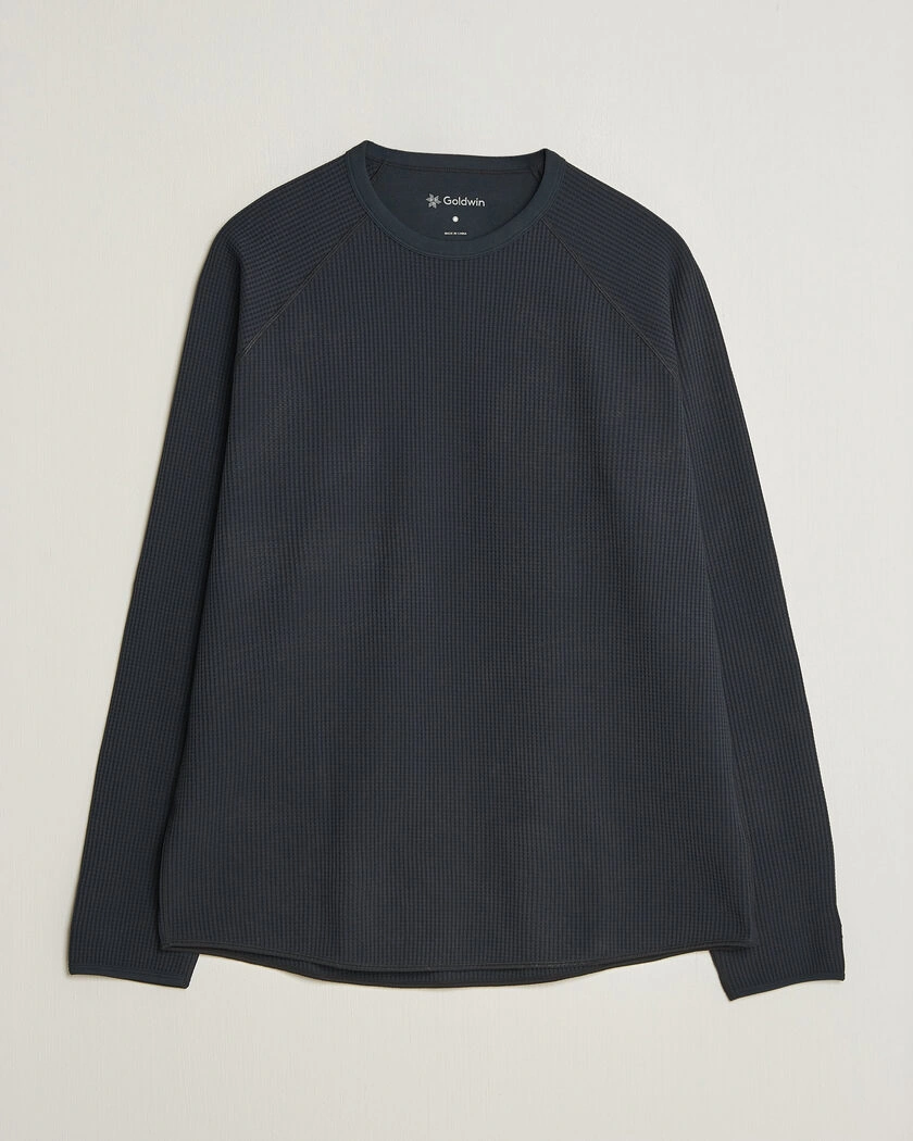 Goldwin WF Light Long Sleeve T-Shirt Black – Svart