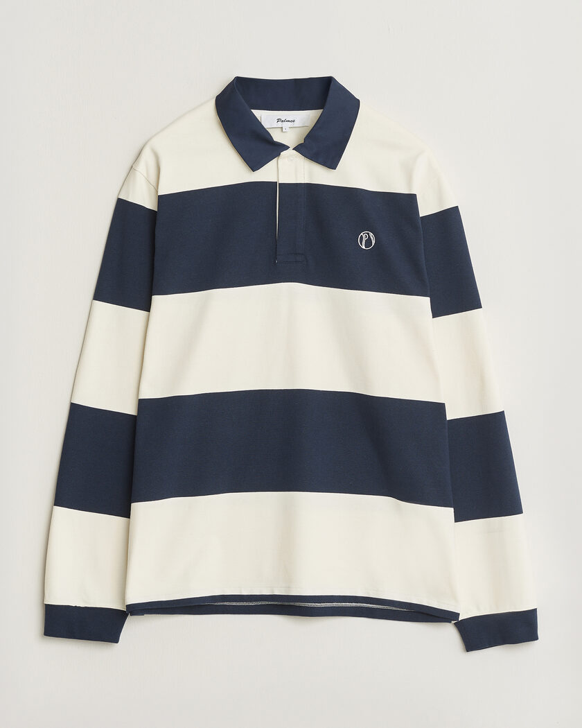 Palmes Ball Rugby Shirt Navy Stripe – Flerfärgad