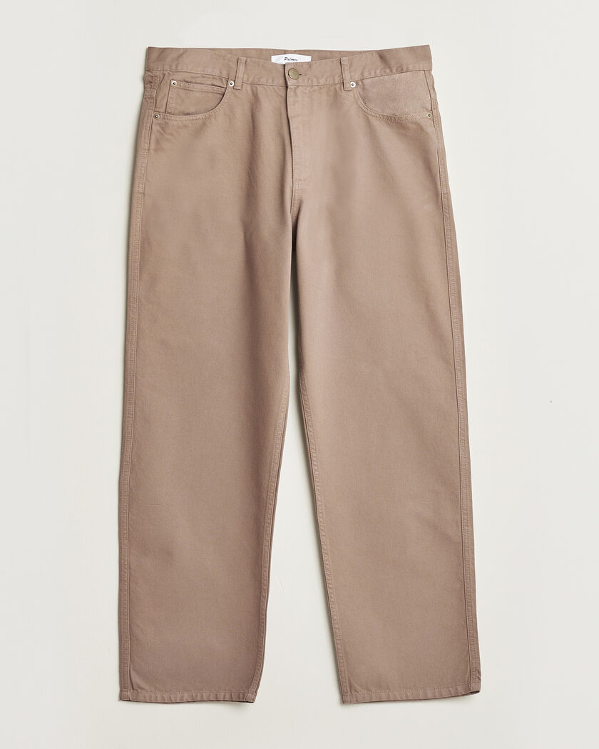 Palmes Coarse Trousers Fossil – Beige