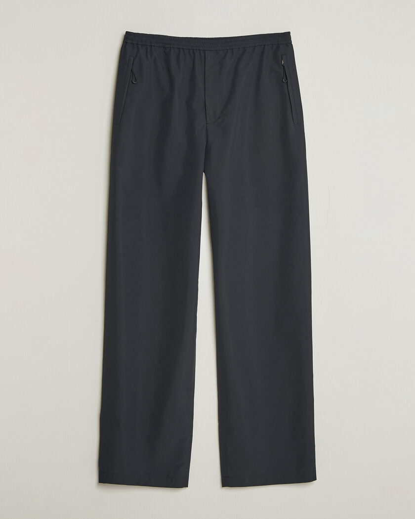 Jil Sander Drawstring Trousers Black – Svart