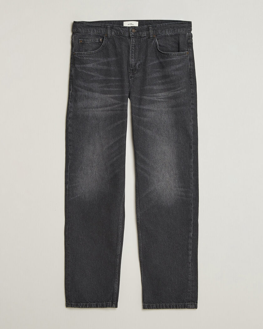 LES DEUX Ryder Denim Jeans Black Wash – Svart