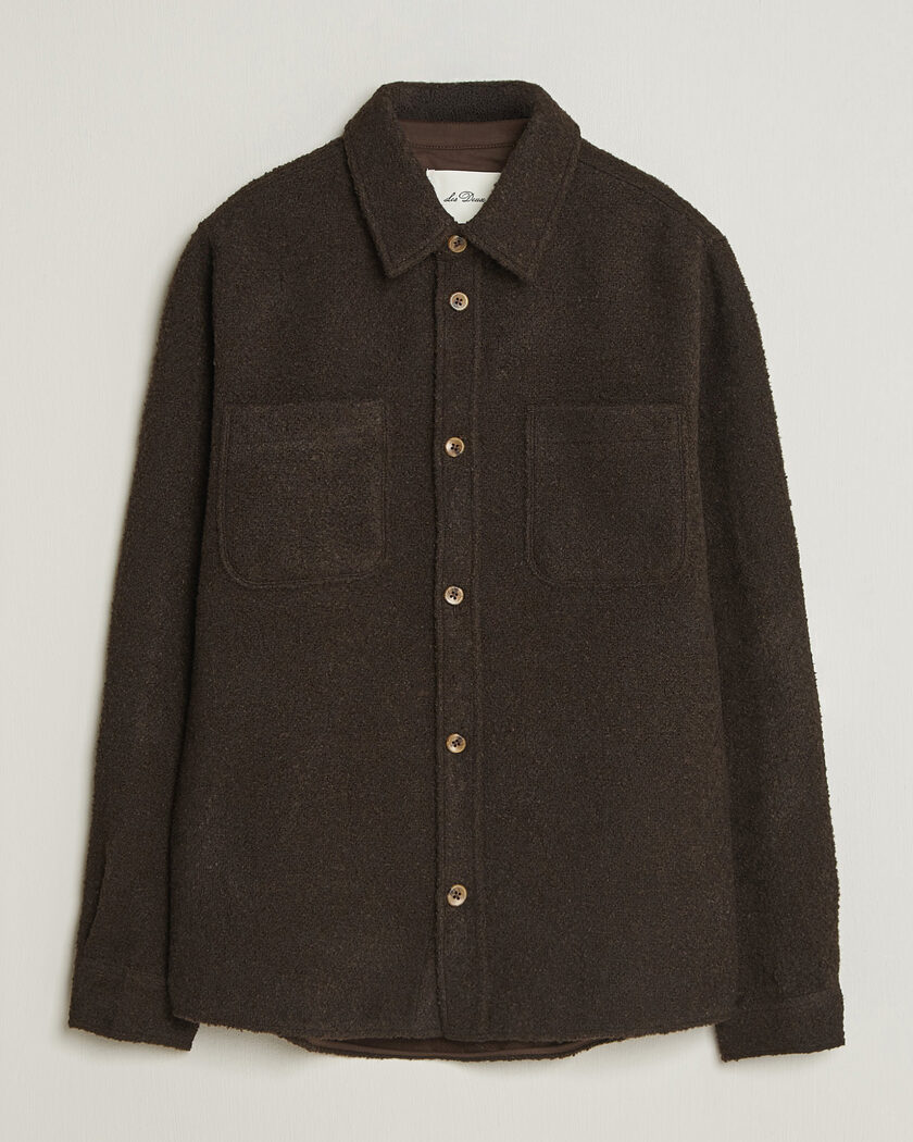 LES DEUX Boucle Overshirt Delicioso – Brun